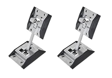 2 unidades de tope para puerta con pieza de sujeción para caravana, remolque