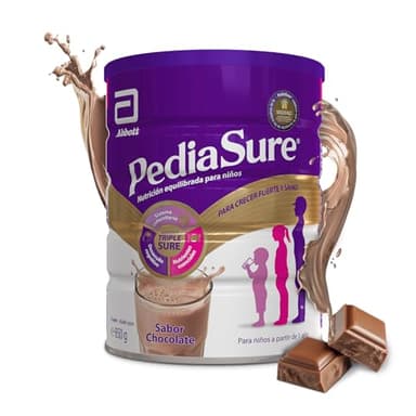 PediaSure – Sabor Chocolate – Complemento Alimenticio para Niños con Proteínas, Vitaminas y Minerales – 850 gr