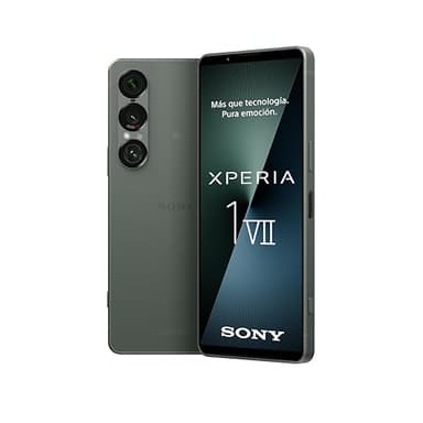 Sony Xperia 1 VII 6.5" 19.5:9 FHD+ HDR OLED, 120Hz, Lente Triple, 3.5 mm Audio Jack, Android 14, SIM Libre, 12GB RAM, 256GB Almacenamiento, Protección IP65/68, Dual SIM Hybrid, Verde Musgo