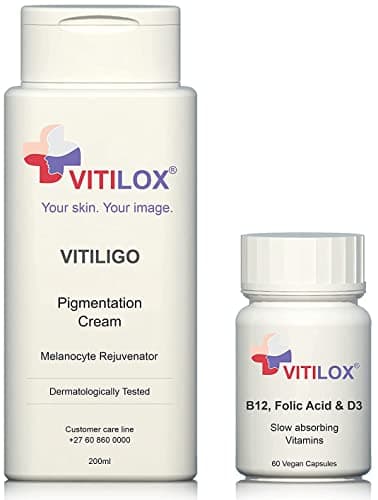 Vitilox® Crema de vitiligo y vitaminas