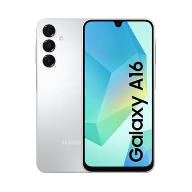 Samsung Galaxy A16 4G LTE, Teléfono Móvil Android, Pantalla 6,7" Super AMOLED, Múltiples Cámaras, Almacenamiento 256GB, Gris (Versión Española), Garantía del Fabricante 3 Años + 1 Año Extra