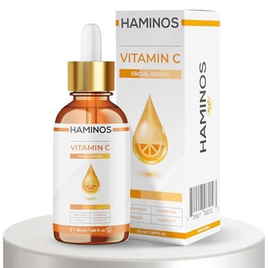 Sérum Vitamina C 50 ml con Ácido Hialurónico, Niacinamida y Péptidos – Antimanchas, Antiedad, Hidratante y Antioxidante – Ilumina y Reafirma