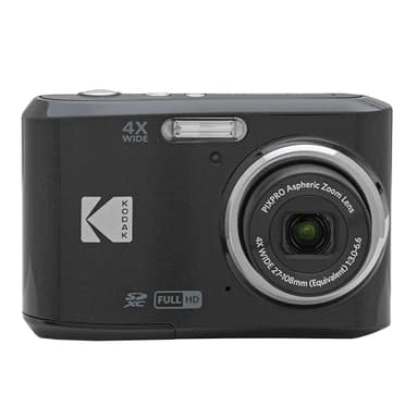 Kodak Pixpro FZ45 - Appareil Photo Numérique Compact 16.44 Mégapixels, Zoom Optique 4X, Ecran LCD de 2.7 pouces, Vidéo HD 720p, Plie AA - Noir