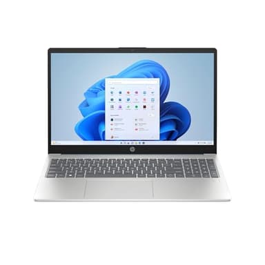 HP 15-fd0163ns- Ordenador portátil de 15.6" Full HD (Intel Core i5-1334U, 16GB RAM, 512GB SSD, Intel Iris Xe Graphics, Windows 11) Silver - Teclado QWERTY Español