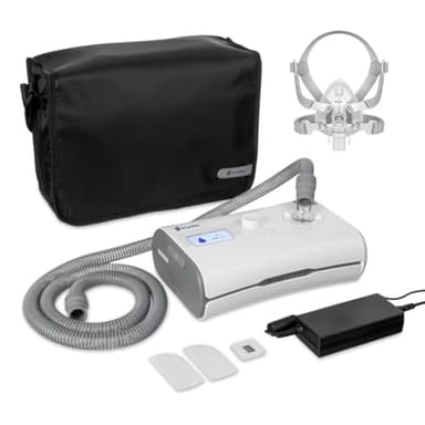 CPAP Machine Air 3 juego automático de máscara facial completa cpap*M-sized face mask, adecuado para apnea del sueño, adecuado para familias