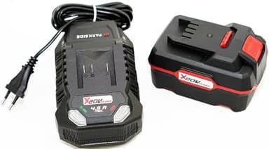 1 batería de 20 V 4 Ah Pap 20 B3 + 1 cargador de 20 V 4,5 A PLG 20 C3 – Parkside Bundle/para la serie Parkside X20V Team