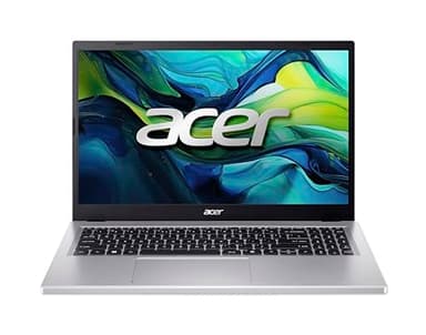 Acer Aspire Go 15 AG15-71P-58BA, Ordenador Portátil 15,6" Full HD LCD (Intel Core i5 1334U, 8 GB RAM, 512 GB SSD, Intel UHD Graphics, Windows 11 Home), Color Plata, Teclado QWERTY Español