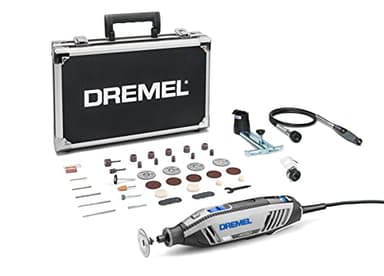 Dremel 4250 Herramienta rotativa de 175 W, kit multiherramienta Amazon Exclusive con 3 complementos y 45 accesorios, motor 175 W con retroalimentación electrónica, velocidad variable 5000-35 000 rpm