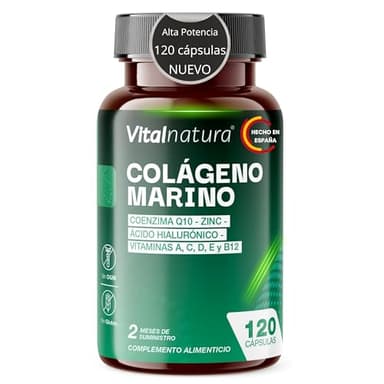 Colágeno Hidrolizado Premium + Ácido Hialurónico + Coenzima Q10 + Vitaminas A, C, E, D3 y B12 con Zinc - Fórmula Avanzada - Articulaciones Fuertes, Piel Radiante y Energía