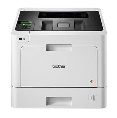 Brother HL-L8260CDW - Impresora láser (Color, WiFi, Doble Cara, Pantalla LCD, Memoria de 256 MB), Blanco