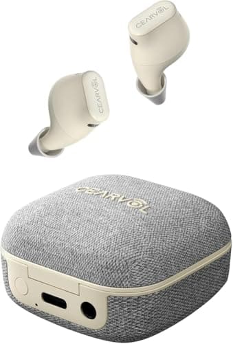 Cearvol Wave Lite Amplificador de Sonido para Personas Mayores con Bluetooth, Control Mediante App, Entrada AUX y Tecnología de Reducción de Ruido, Blanco Estelar