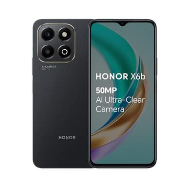 Honor Smartphone X6B 6,56" MediaTek Helio G85 4 GB RAM 128 GB Negro