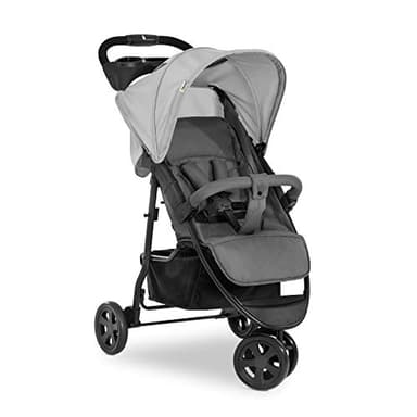 hauck Citi Neo 3 Silla de Paseo Ligera 3 Ruedas hasta 22 Kilos - Carrito Bebe Reclinable desde el Nacimiento - Carro Niños Ultraligero 7,5 kg - Plegado Compacto - Gris