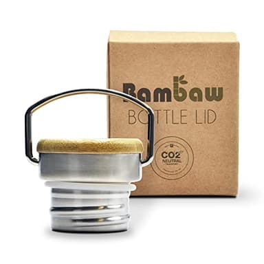 Bambaw Tapón botella agua de boca ancha | Tapón botella | Recambio tapa termo de agua | No compatible con todas las botellas de agua | Solo con las de la Marca