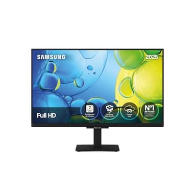 Samsung TV 27 Pulgadas Full HD F6005 4K Smart TV, Más Contraste con HDR, Sonido con OTS Lite, más de 500 Canales TV Plus y Tus Datos protegidos Knox Security