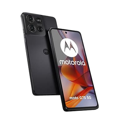 moto g75 5G 256GB, Handy Charcoal Gray, Android 14, 8 GB LPDDR4X