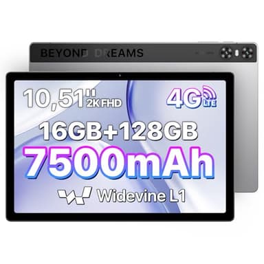 UMIDIGI A13 Tab Tablet Android 10.5 Pulgadas, 16GB RAM+128GB/1TB, 1920x1200 FDH IPS, Octa-Core, 7500mAh Tablet Baratas con SIM Card Slot/Funda, 13MP+8MP, Face ID, Google GMS, BT5.0, GPS, 18W Type-C