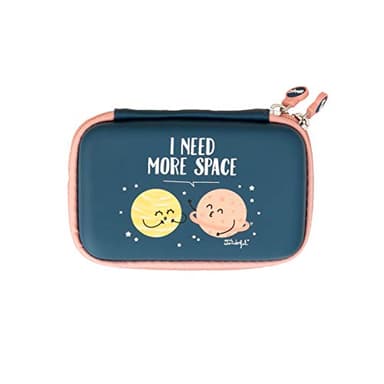 WONDEE Estuche Mr Wonderful, Regalos Originales para Mujer - Funda para Gadgets Tecnológicos, Disco Duro 2.5", Cargadores, Cables, Auriculares, Powerbanks - Mr Wonderful Regalos Originales