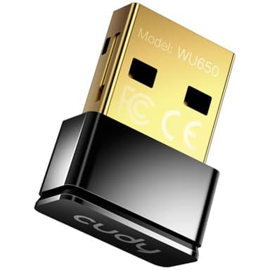 Cudy AC650 Adaptador de WiFi inalámbrico 650Mbps USB para PC con Modo SoftAP - Tamaño Nano | Compatible con Windows XP / 7/8 / 8.1/10, Mac OS 10.6~10.11
