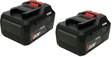 HEADNMORE® Paquete de 2 baterías Parkside Performance® 20 V 8 Ah Smart Papp 208 + llavero HEADNMORE®