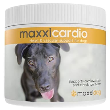 maxxipaws maxxicardio Soporte para el Corazón y el Sistema Cardiovascular - Suplemento en Polvo para Perros, 150 g