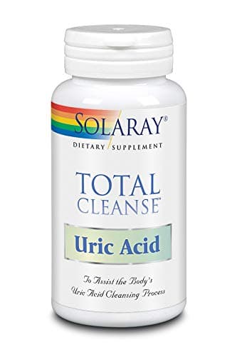 SOLARAY Total Cleanse Ácido úrico | 60 cápsulas vegetales (paquete de 1)