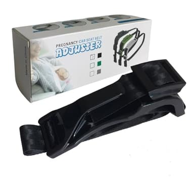 Cinturon Embarazada Coche Homologado + Adaptador Cinturon Embarazada. Anclaje Cinturon Seguridad Portatil. Cinturon Premama Coche