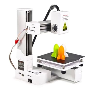 EIMSOAH Impresora 3D de Multiplexación de División de Frecuencia, Máquina de Impresión 3D de Alta Calefacción de Calefacción Rápida de Alta Precisión, para Educación (Blanc)