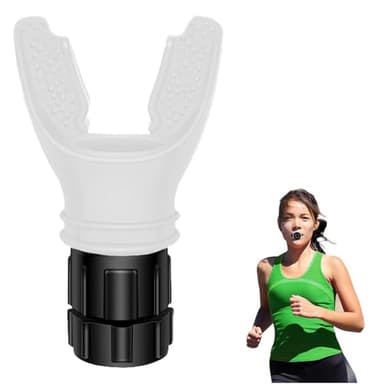 Entrenador Respiratorio, Ejercitador Pulmonar con Resistencias Ajustables, Oxyfit Breathing Trainer para Mejorar la Lung Flexer et Cardio Sport, Lung Trainer, Ejercitador Respiratorio