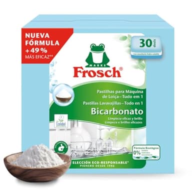 Frosch Lavavajillas a Maquina Pastillas Bicarbonato de Sodio - 540 gr