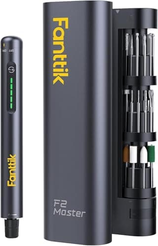 Fanttik F2 Master Mini Inalambrica Amoladora,Motor NeoPulse,5 Velocidades Variables,25000 RPM,35 Accesorios,Herramienta Rotativa,Variables para Pulido,Grabar,Taladro,Lijado,Moler,Bricolaje