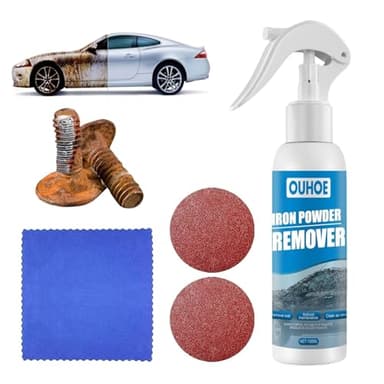 Dongcill Spray Convertidor de Óxido, Remove Rust, Spray de Eliminación de Óxido, Quita Oxido Metal, Tratamiento de Oxido de Acción Rápida, Accesorios de Limpieza del Automóvil