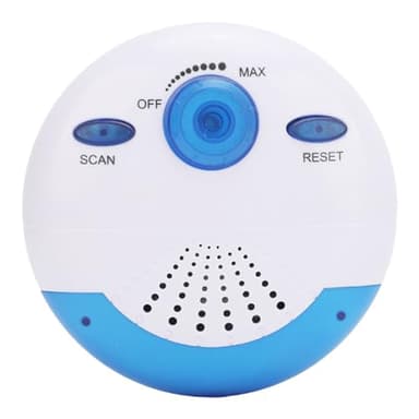 Radio de Ducha Am FM con Altavoz Integrado, Radio de Baño Colgante Impermeable con Perilla Giratoria para Fácil Sintonización y Control de Volumen, Altavoz Integrado con Pilas AAA