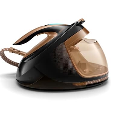 Philips PerfectCare Elite Plus Centro de Planchado, Golpe de Vapor de Hasta 600g, Depósito de Agua Extraíble de 1,8L, Tecnología OptimalTEMP (GC9682/80)