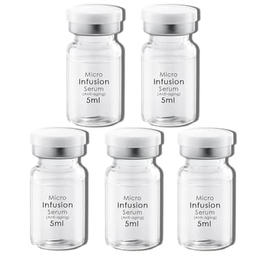 Sérum Antiedad 5ml, Ampollas Avanzadas de Ácido Hialurónico para Hidratar la Piel, Solución Todo en Uno para el Sistema de Micro Infusión de Hidratación, Adecuado para Todo Tipo de Piel (5ml x 5)