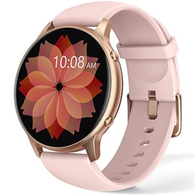 Reloj Inteligente Mujer, IP68 Impermeable Smartwatch Mujer, 1,3" Pantalla Táctil Reloj Deportivo Mujeres, con Oxímetro, DIY Esfera Reloj, Monitor Sueño, Podómetro, Pulsómetro para Android iOS