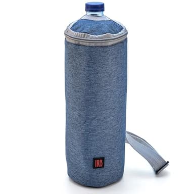 IRIS BARCELONA Botella Térmica 1.5L – Bolsa Térmica Portabotellas Isotérmica con Correa Ajustable, Funda para Bebidas Frías hasta 12h, Ideal Exterior, Senderismo, Playa
