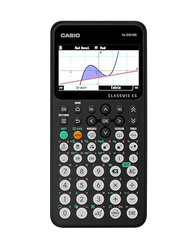 Casio fx-CG100 - Calculadora gráfica a Color (versión del Reino Unido) - Actualización del Modelo Anterior fx-CG50