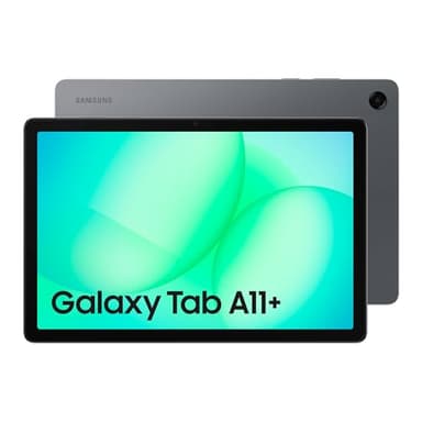 Samsung Galaxy Tab A11+ 256GB, Tableta con IA, Pantalla de 11" con 90 Hz, 8GB de Memoria, Altavoces Cuádruples Dolby, Garantía del Fabricante 3 Años + 1 Año Extra, Gris (Versión Española)