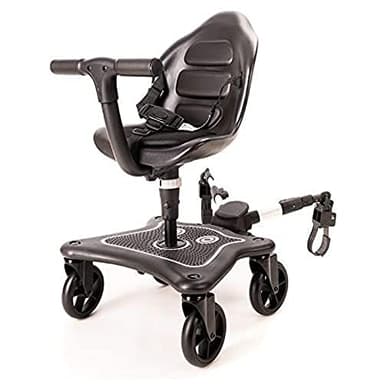 Bigtoes - Patinete Universal con Asiento 360° para Carrito de bebé - con Asiento Dos Posiciones - Tapizado del Asiento extraíble para su Lavado