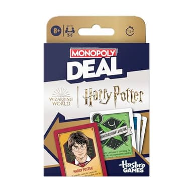 Juego de Cartas Monopoly Deal: Harry Potter - Versión en español