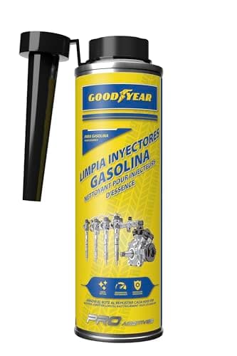 Goodyear Limpia Inyectores Gasolina Goodyear Pro Additives. Aditivo de Combustible Gasolina 300 ml