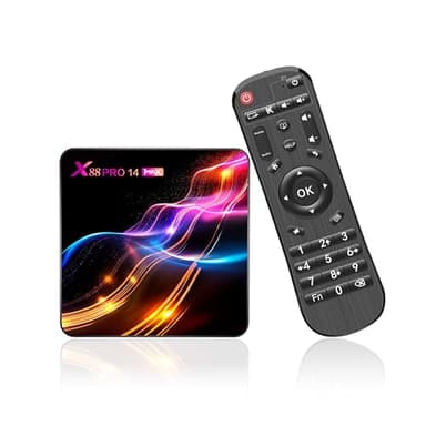 Android TV Box 14.0,Android Box 4GB RAM 64GB ROM RK3528 Quad-Core 64bit Cortex-A53, 2025 TV Box Support 4K 2.4G /5G Dual-Band WiFi Ethernet 10/100MUSB 3.0/2.0 Smart Box