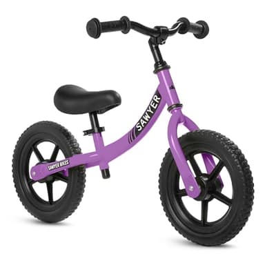 Sawyer Bikes - Bicicleta Sin Pedales Ultraligera - Niños 2, 3, 4 y 5 Años (Violeta)