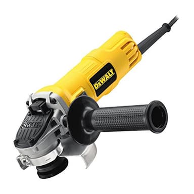 DEWALT DWE4156-QS - Mini- amoladora Angular 115mm, 900W, Compacta y Potente con Arranque Suave y Protección Contra Sobrecarga
