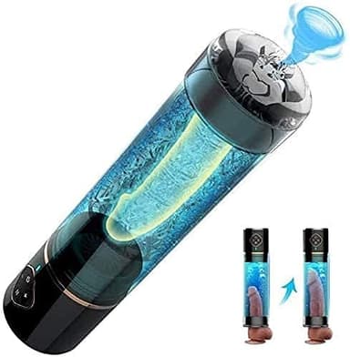 - Đǐlđøho Eléctrico Péňe Alargamiento de la Bomba, Bomba de Vacío Realista Camiseta For el Dispositivo de Presión de Aire de Los Hombres Péňňi