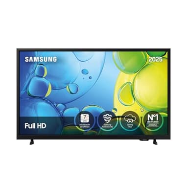 Samsung TV 32 Pulgadas Full HD F6005 4K Smart TV, Más Contraste con HDR, Sonido con OTS Lite, más de 500 Canales TV Plus y Tus Datos protegidos Knox Security