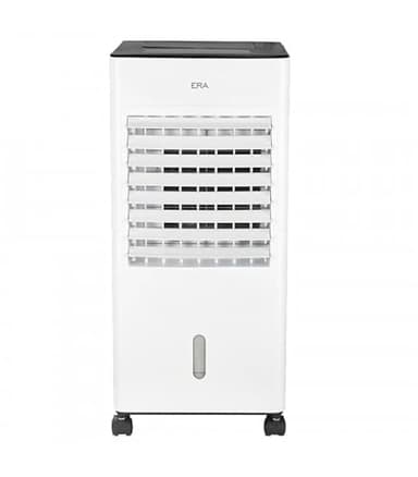 Fácula- Climatizador evaporativo ERA 6L | Ventilador y climatizador | Tecnología avanzada de ionización | 65W | Temporizador 1-12h | Filtro Lavable| Incluye 2 bloques de hielo y Mando a Distancia