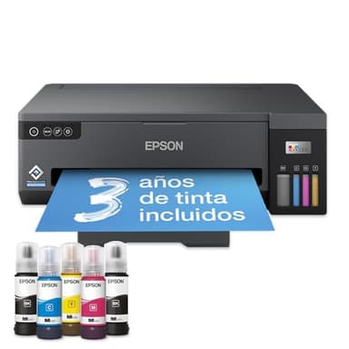 Epson EcoTank ET-14100 Impresora de Depósito de Tinta | para Hogar y Pequeña Oficina | con Tinta Negra Adicional | Wi-Fi | A3+ | Imprimir | Tinta Incluida para 3 Años
