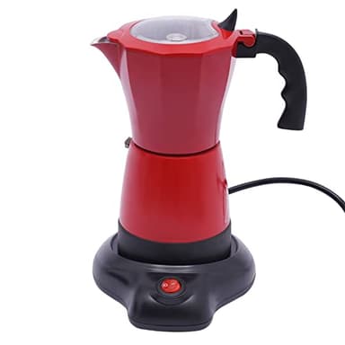 480W Cafetera Italiana 6 Tazas Cafetera para Induccion Cafetera con Base Pequeña Cafeteras Expreso Ofertas Aplicar Casa, Conferencia, Cafetería, DIY Varios Tipos Café Exquisito